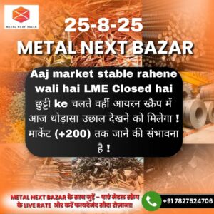 Aaj ka lohe ka raddi bhaav (Iron Scrap Rate Today)