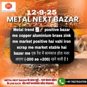 Aaj ka iron scrap bhav – Metal scrap market update