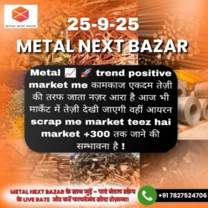 Aaj ka iron scrap price aur lohe ke bhav ka update – India scrap market