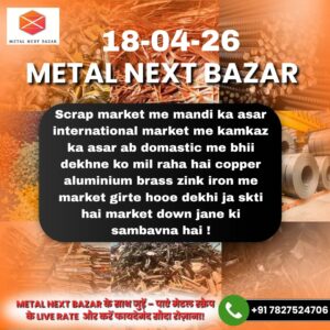 aaj ka metal scrap rate prediction india market trend analysis